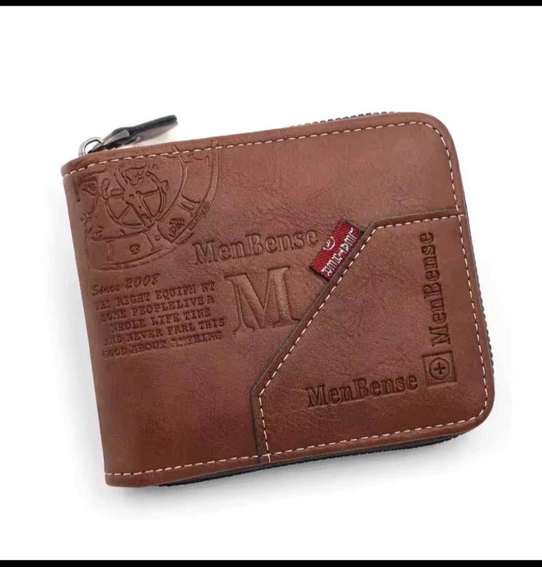 New Men Zipper Wallets