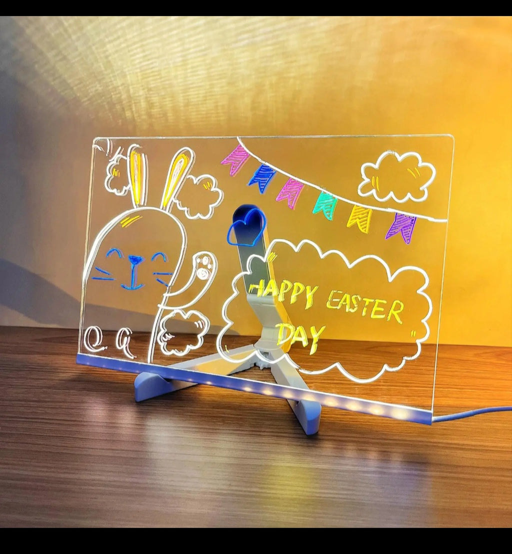 LED Message Board with 7 Color Pen/Standard luminous