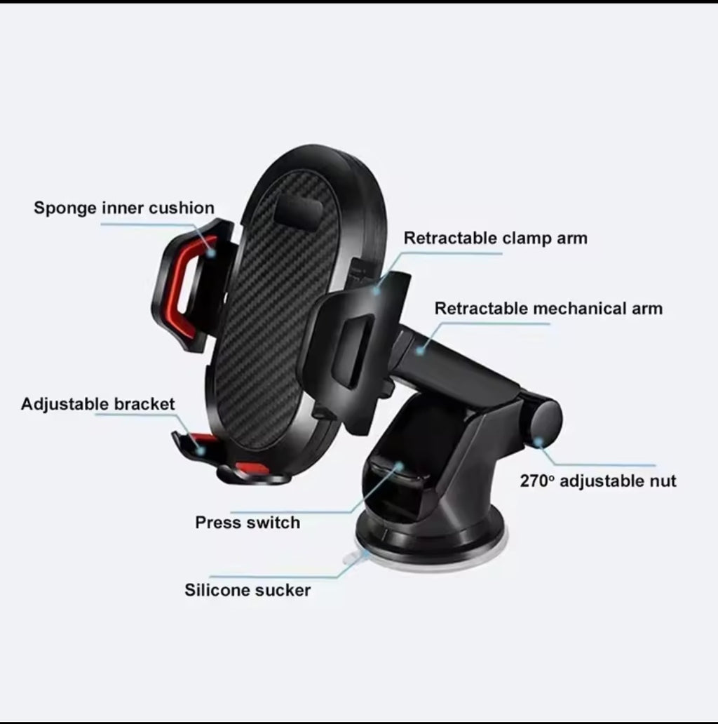 Universal 360 Car Phone Holder
