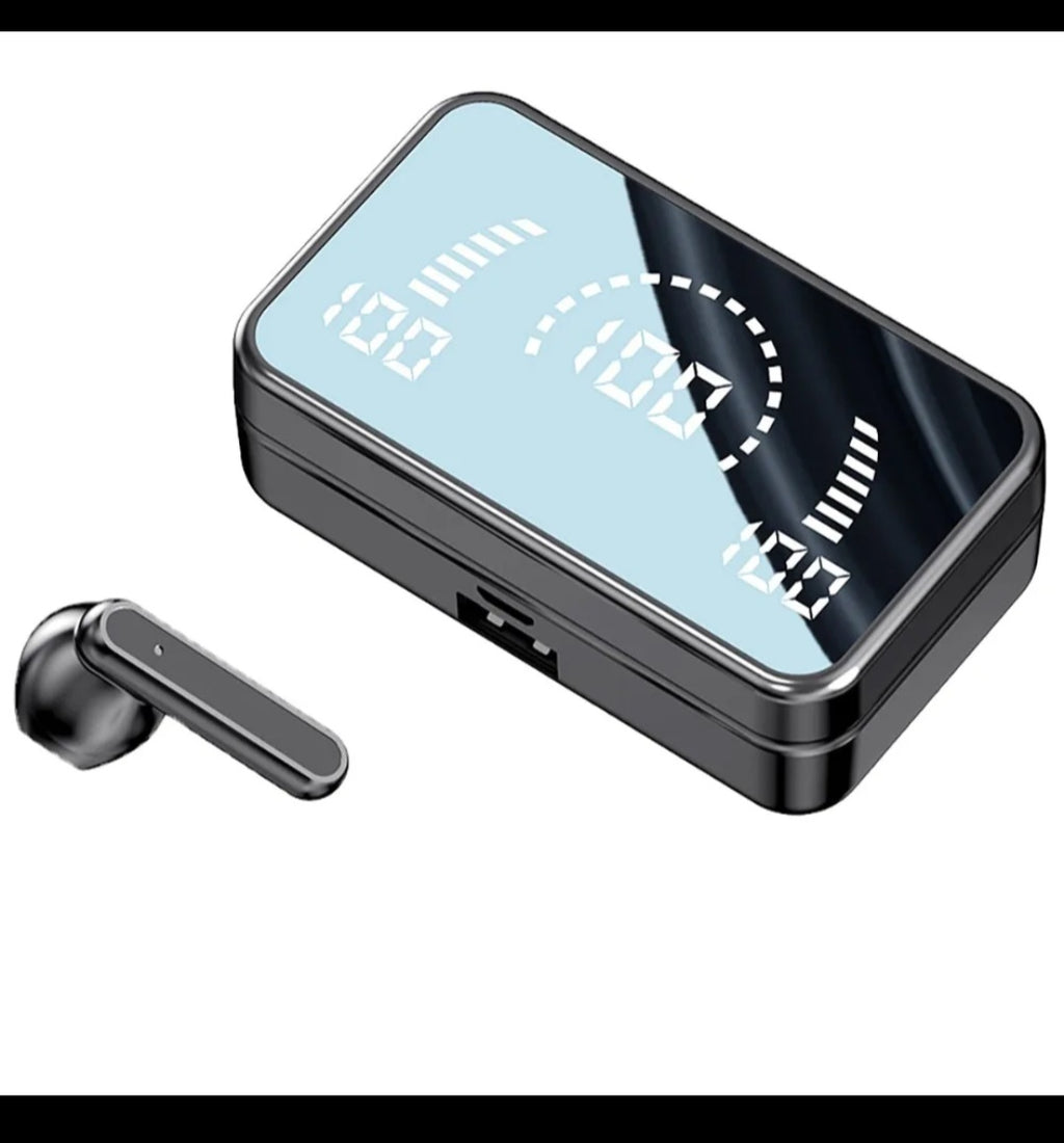 S20 TWS Earbuds Mirror-LED Digital Display