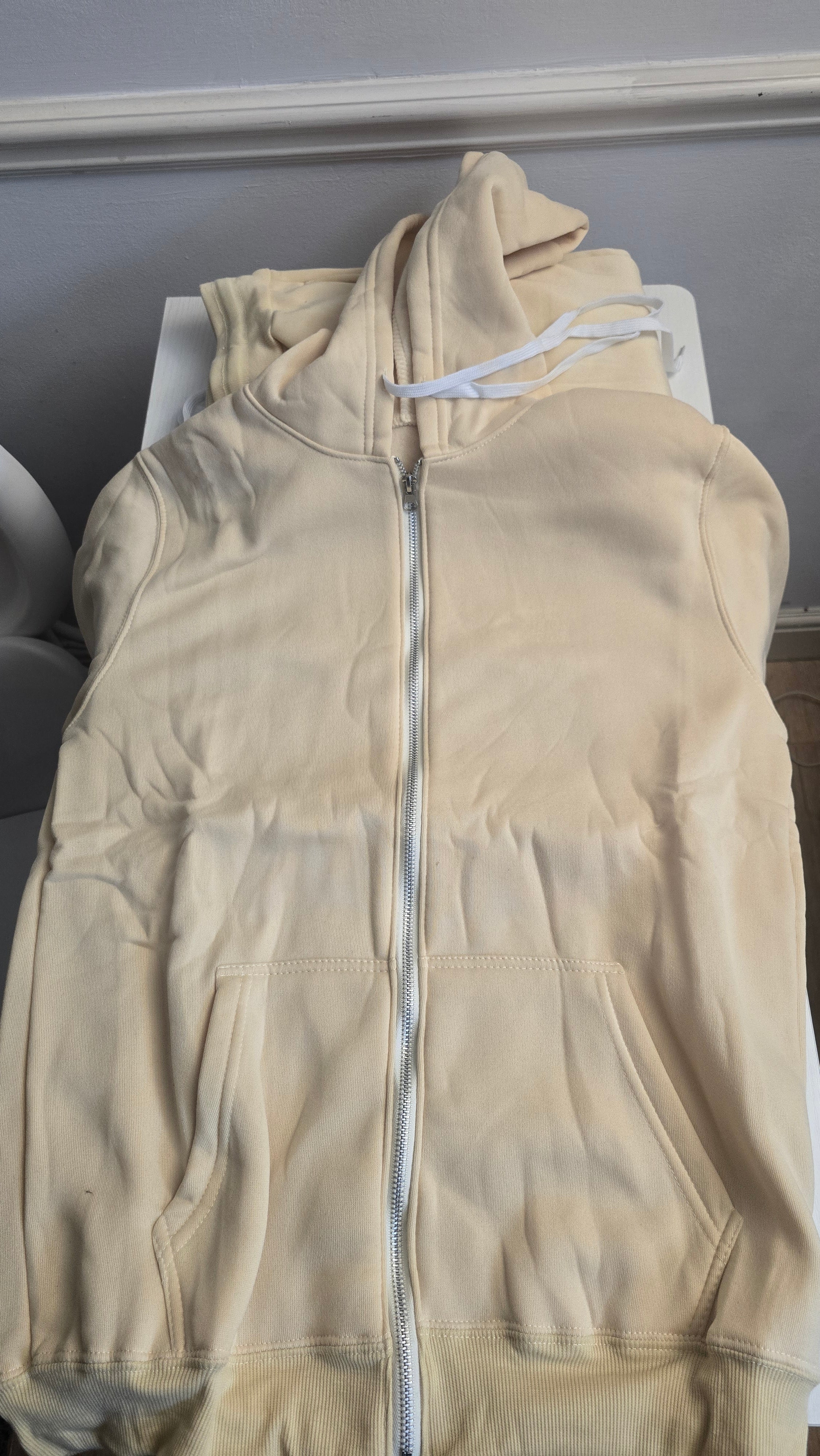 Two Piece Set Hooded Unisex Autumn Winter