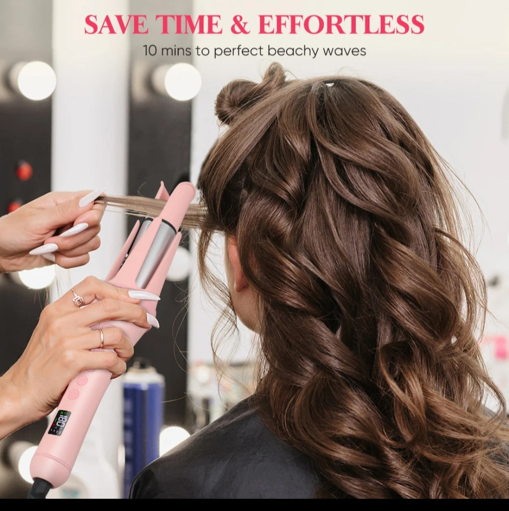 360 Rotating Head Curling Iron