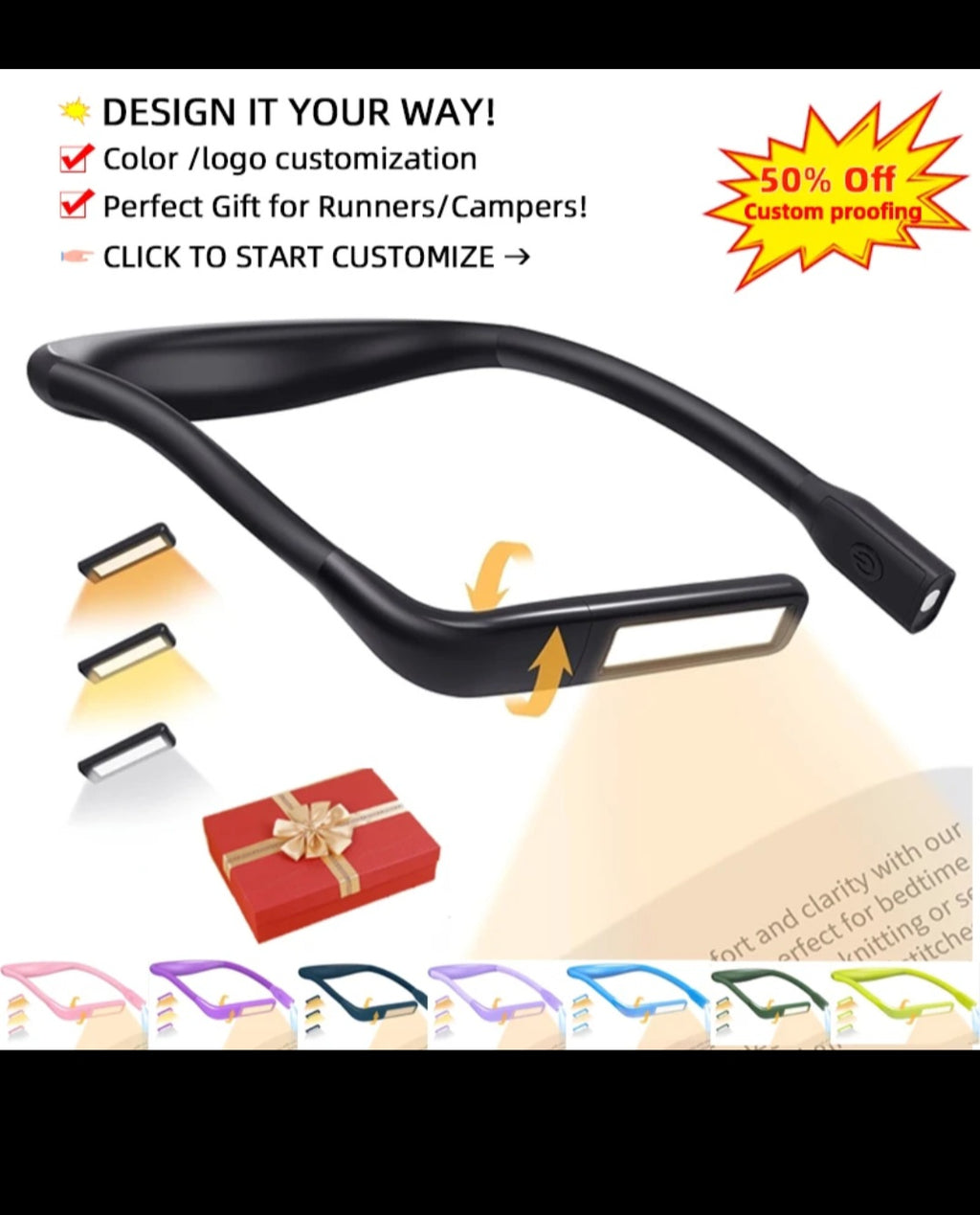 Rechargeable Neck Book