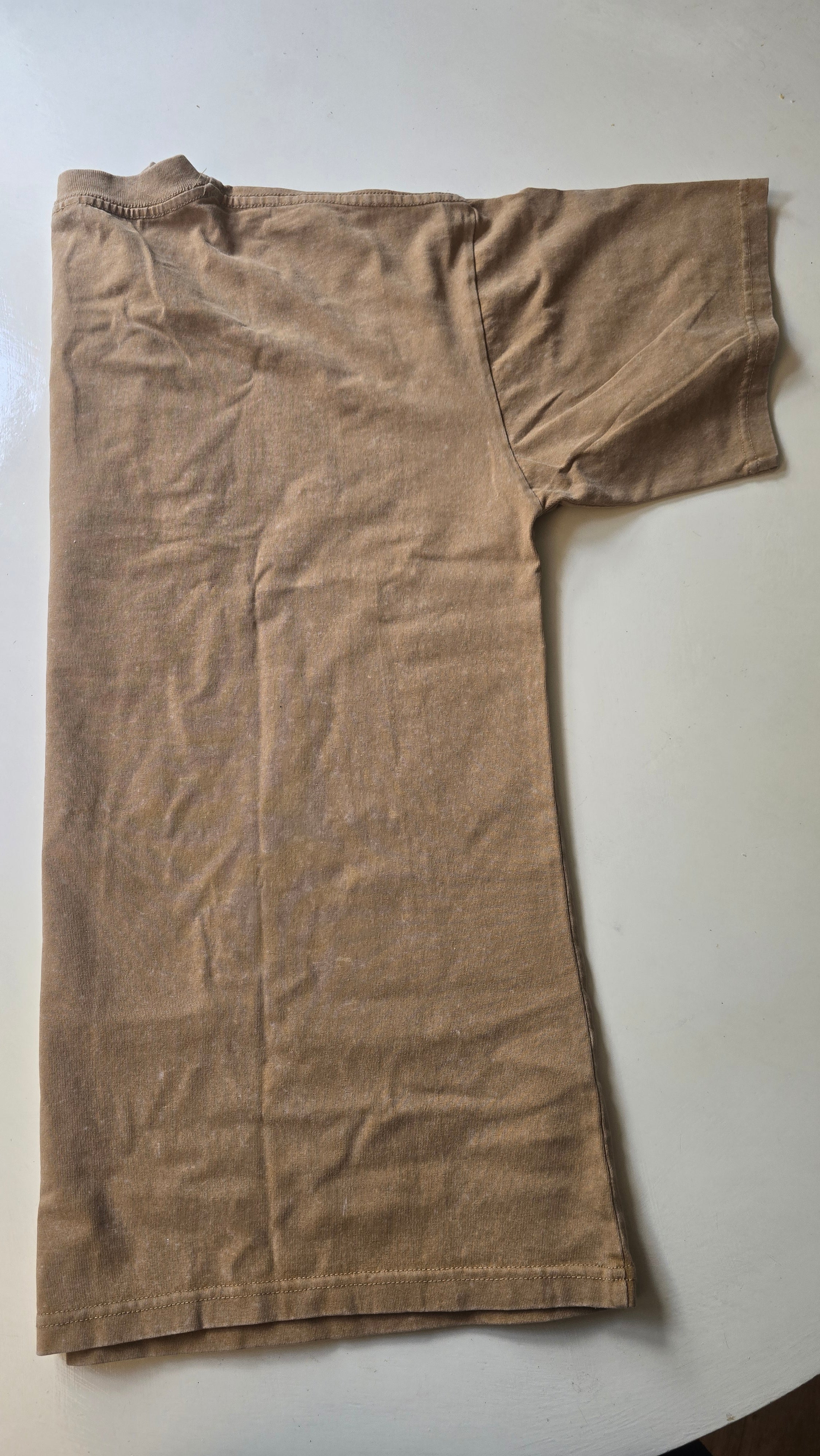 Customize LOGO Top Quality Cotton Acid Wash T-shirt