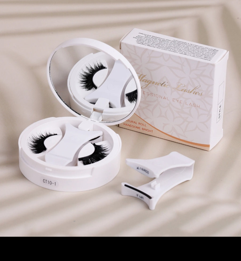 Magnets Magnetic Eyelashes Kit with Applicator Natural Look False Lashes