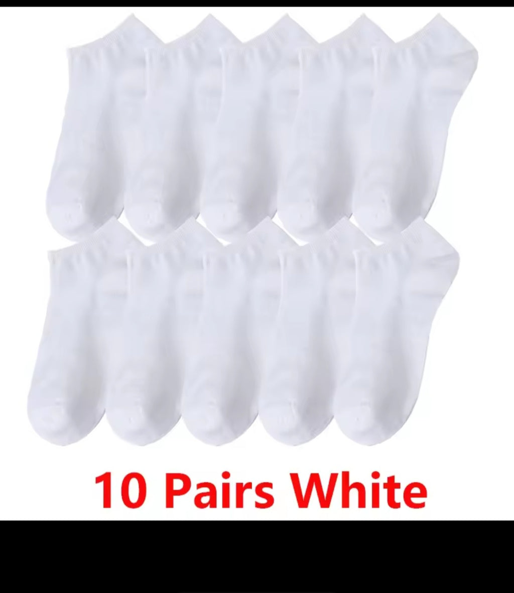 10/Pairs Socks Men Women one size